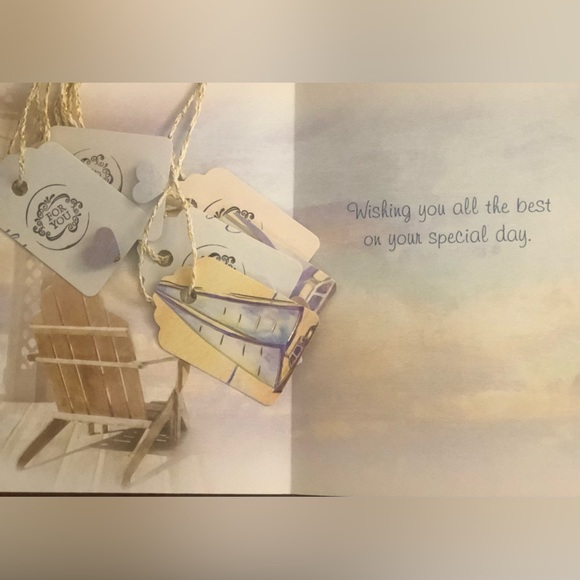 Birthday Card & 6 handcrafted specially designed gift tags along with Envelope - Picture 9 of 16